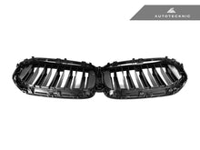 Load image into Gallery viewer, AutoTecknic Dual-Slat Gloss Black Front Grille - G05 X5 LCI