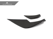 Load image into Gallery viewer, AutoTecknic Front Bumper Dry Carbon Corsa Canard Set - G80 M3 | G82 M4