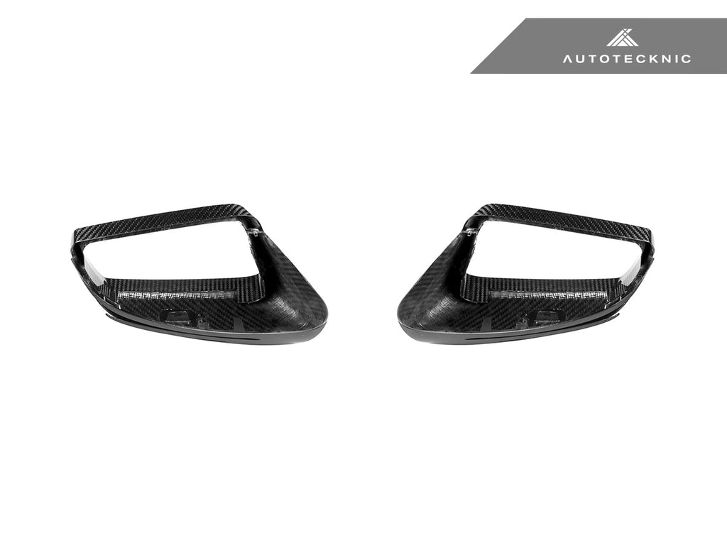 AutoTecknic Replacement Version II Dry Carbon Mirror Covers - Mercedes-Benz Vehicles