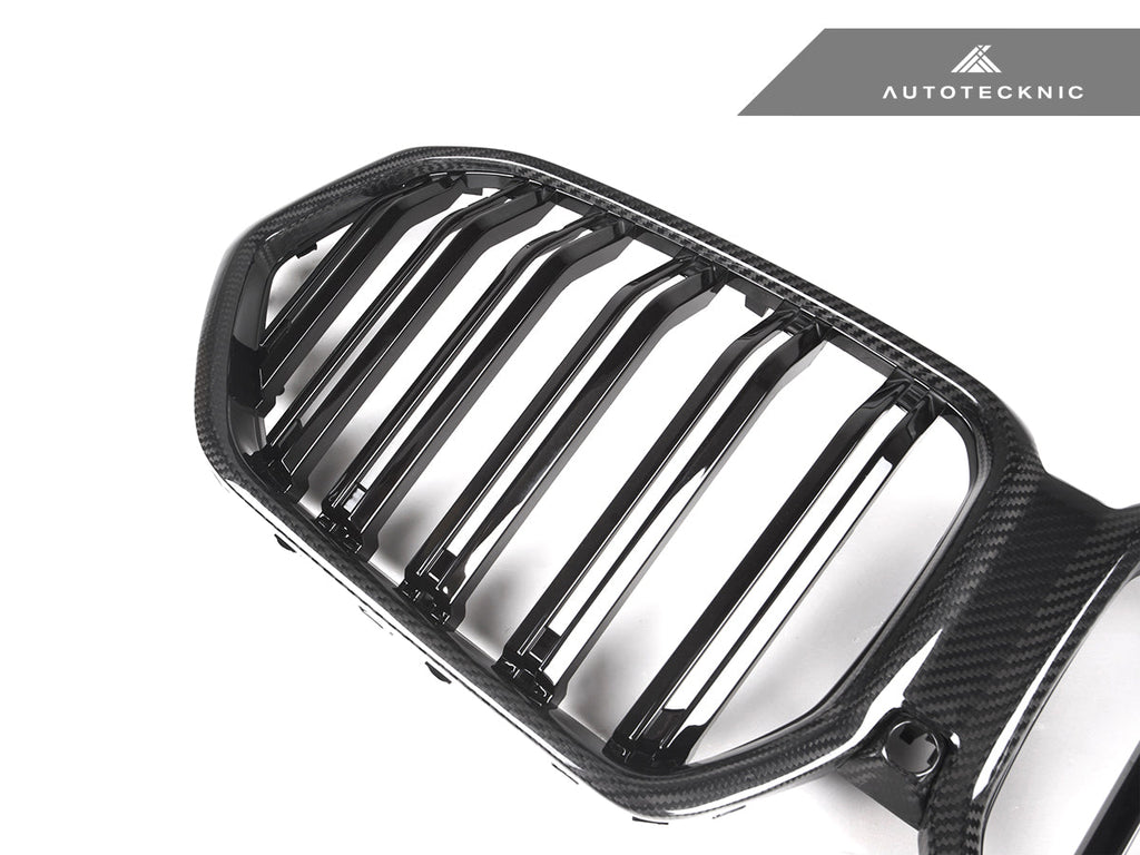 AutoTecknic Replacement Dry Carbon Front Grille - F96 X6M | G06 X6