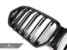Load image into Gallery viewer, AutoTecknic Dual-Slat Carbon Fiber Front Grille - G06 X6 LCI