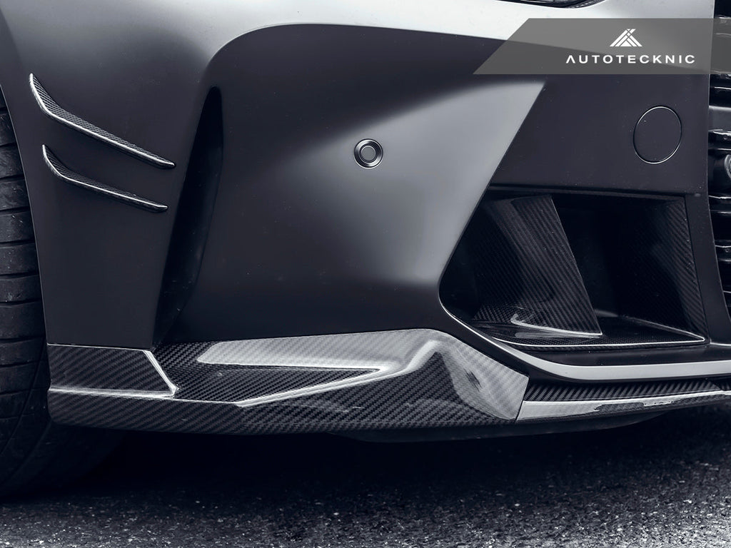 AutoTecknic Dry Carbon Fiber Performante Front Aero Lip - G80 M3 | G82/ G83 M4