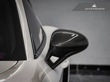 Load image into Gallery viewer, AutoTecknic Replacement Carbon Fiber Mirror Covers - Porsche 718 Cayman | Boxster