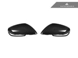 AutoTecknic Replacement Dry Carbon Mirror Covers - Porsche 9J1 Taycan