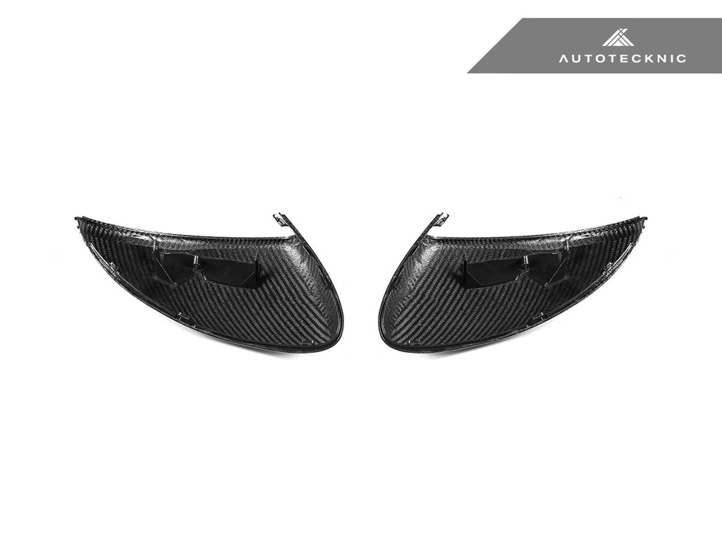 AutoTecknic Replacement Dry Carbon Mirror Covers - Porsche 958 Cayenne