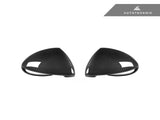 AutoTecknic Replacement Dry Carbon Mirror Covers - Porsche 958.2 Cayenne