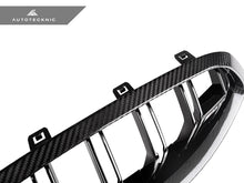 Load image into Gallery viewer, AutoTecknic Dry Carbon Dual-Slats Front Grille - F91/ F92/ F93 M8