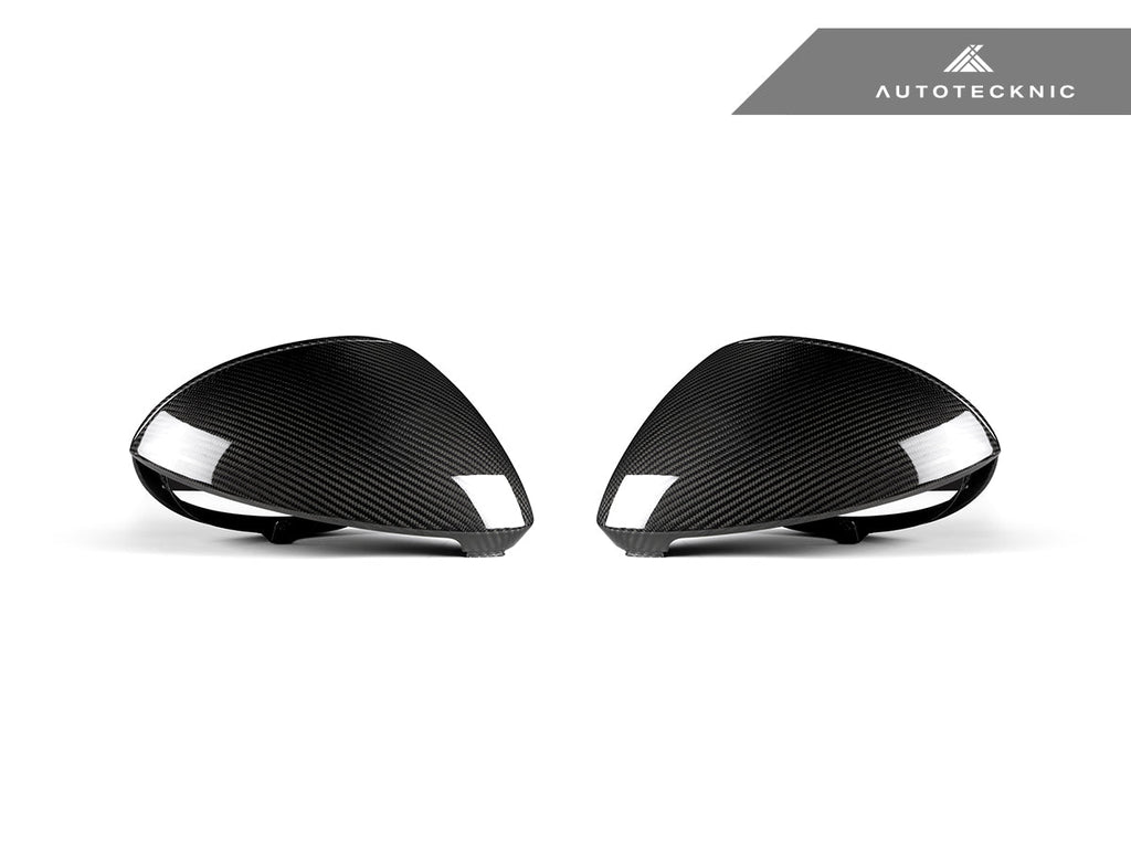 AutoTecknic Replacement Dry Carbon Mirror Covers - Porsche 9Y0 Cayenne