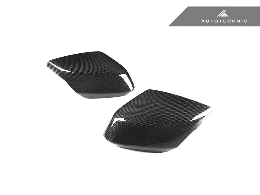 AutoTecknic Replacement Dry Carbon Mirror Covers - Chevrolet C8 Corvette