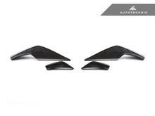 Load image into Gallery viewer, AutoTecknic Front Bumper Dry Carbon Corsa Canard Set - G80 M3 | G82 M4