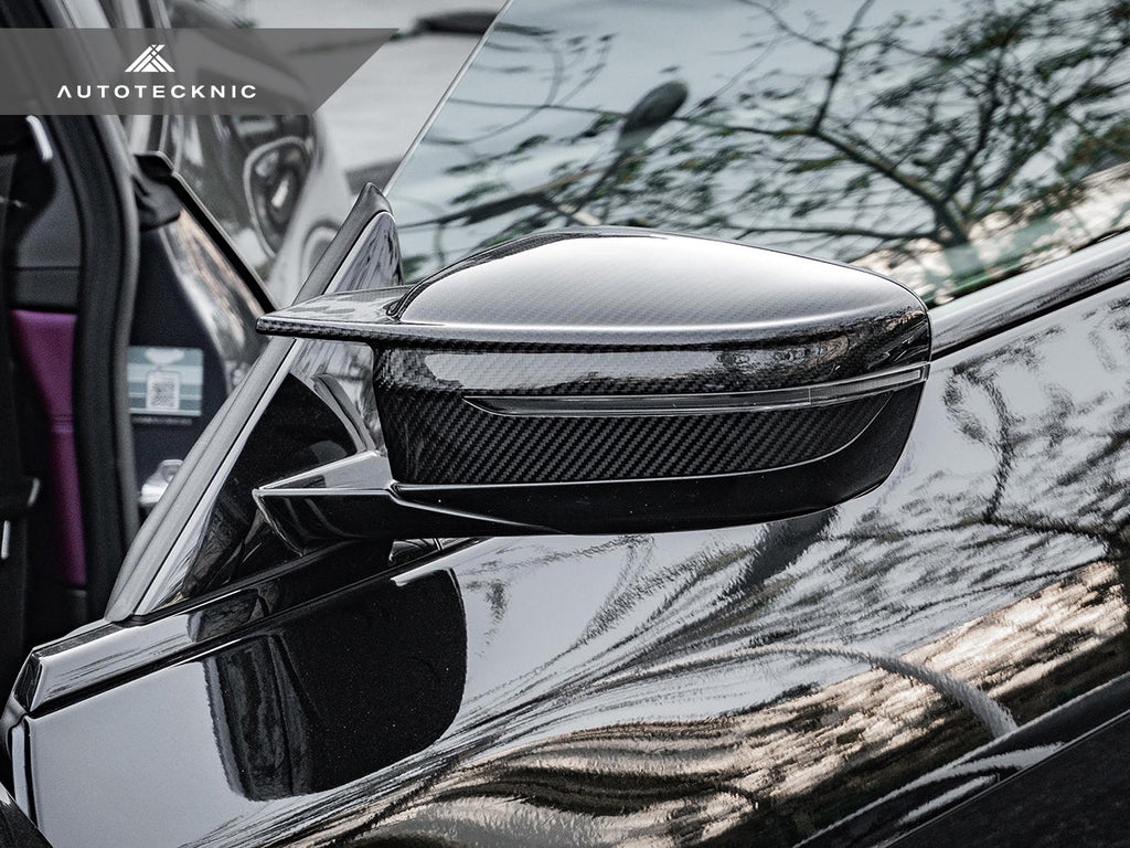 AutoTecknic G8X Style M-Inspired Version II Dry Carbon Mirror Covers - G20 3-Series | G22 4-Series