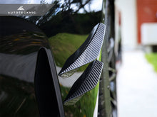 Load image into Gallery viewer, AutoTecknic Front Bumper Dry Carbon Canard Set - G80 M3 | G82 M4