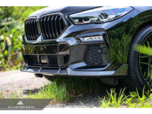 Load image into Gallery viewer, AutoTecknic Performance Dry Carbon Front Lip Set - G06 X6 M-Sport