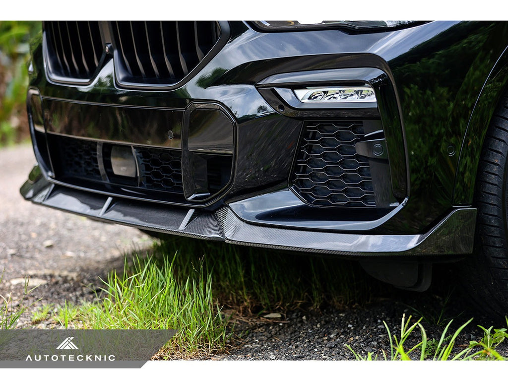 AutoTecknic Performance Dry Carbon Front Lip Set - G06 X6 M-Sport