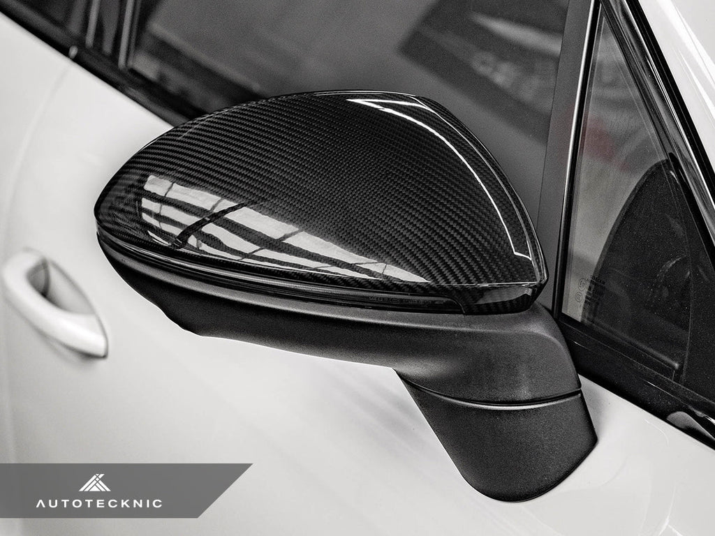 AutoTecknic Replacement Dry Carbon Mirror Covers - Porsche 9Y0 Cayenne