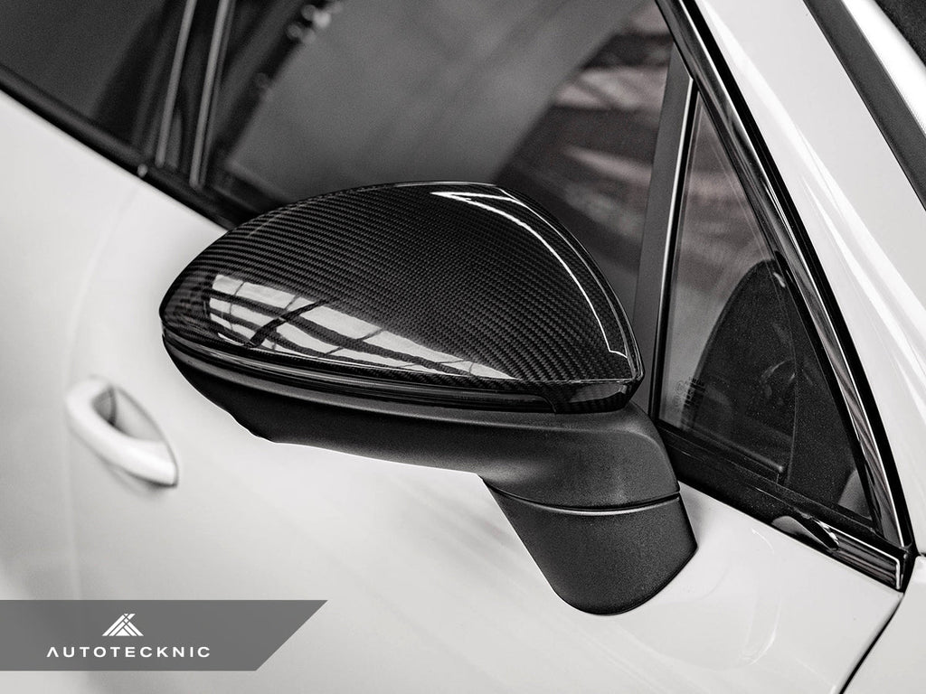 AutoTecknic Replacement Dry Carbon Mirror Covers - Porsche 9Y0 Cayenne