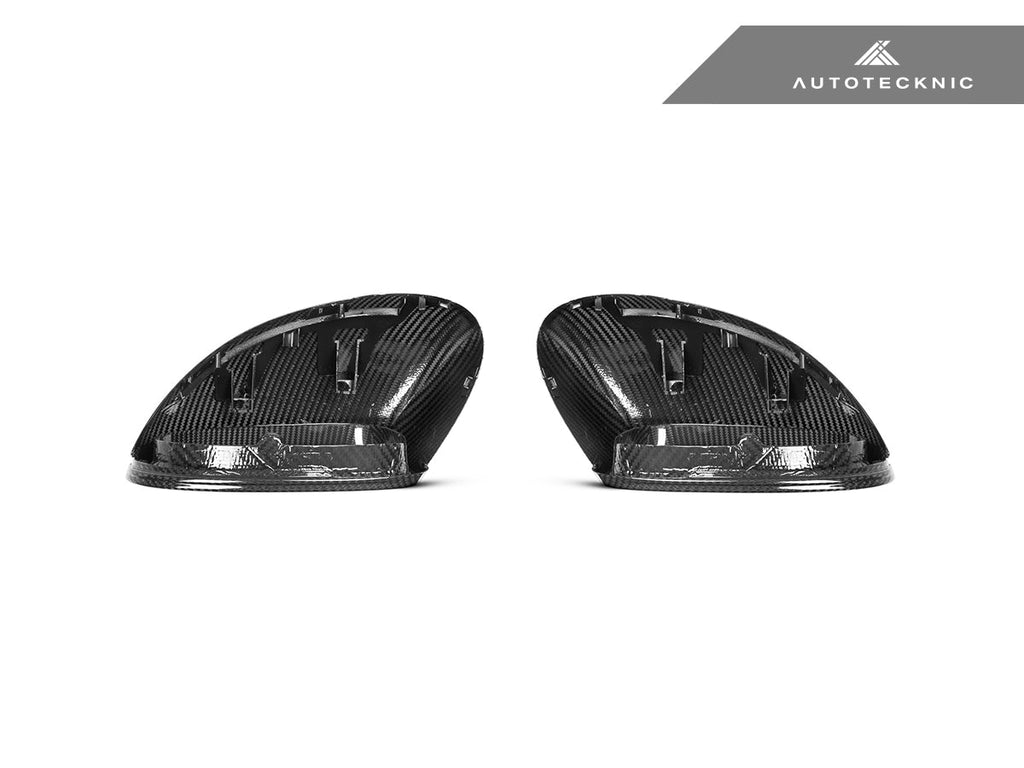 AutoTecknic Replacement Dry Carbon Mirror Covers - Porsche 95B Macan