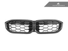 Load image into Gallery viewer, AutoTecknic Dry Carbon Fiber Honeycomb Front Grille - G20 3-Series LCI