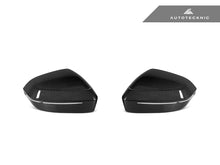 Load image into Gallery viewer, AutoTecknic Dry Carbon Fiber Mirror Cap Set - G45 X3