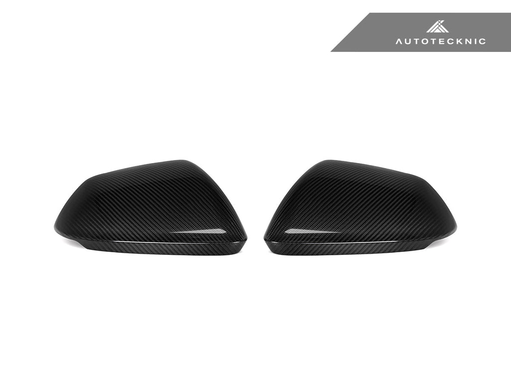 AutoTecknic Dry Carbon Fiber Mirror Cap Set - Audi 4M8 Q8/ SQ8/ RSQ8