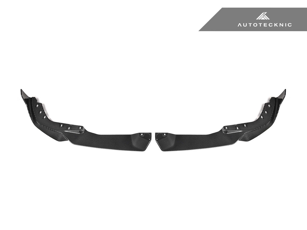 AutoTecknic Dry Carbon Performante Front Splitter Set - G20 3-Series M-Sport LCI