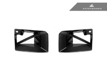 Load image into Gallery viewer, AutoTecknic Dry Carbon Front Air Inlet Trim Set - G87 M2