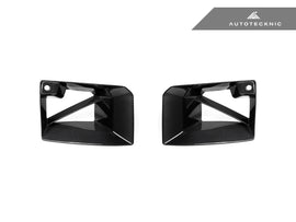 AutoTecknic Dry Carbon Front Air Inlet Trim Set - G87 M2