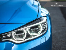 Load image into Gallery viewer, AutoTecknic Carbon Fiber Headlight Covers - F80 M3 | F82/ F83 M4