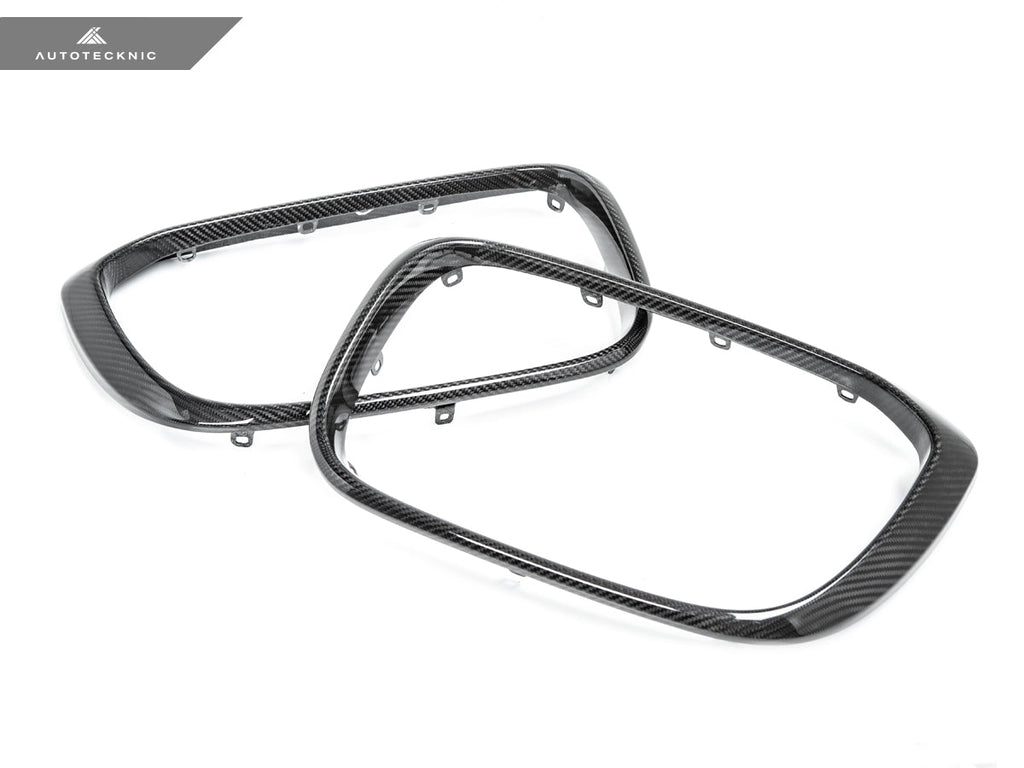 AutoTecknic Dry Carbon Grille Surround Set - F97 X3M | F98 X4M