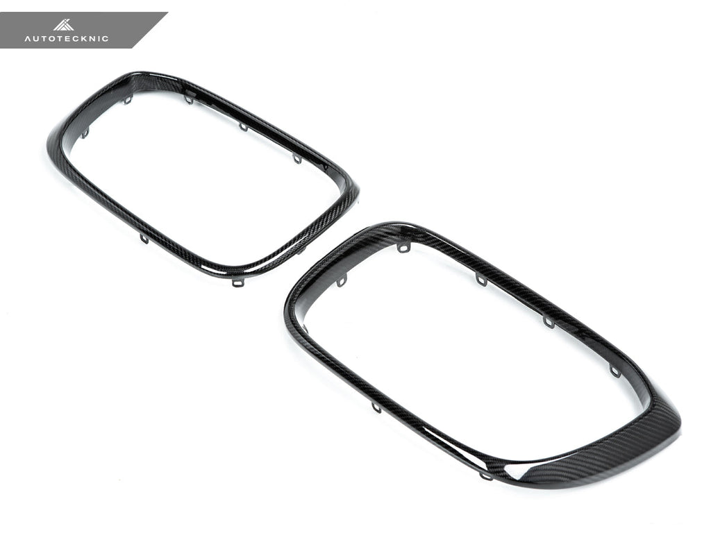 AutoTecknic Dry Carbon Grille Surround Set - G01 X3 | G02 X4 Pre-LCI