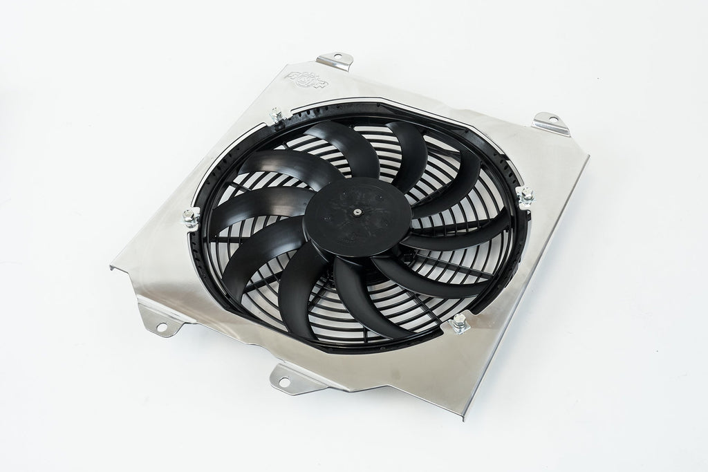 CSF #2858F 92-00 Civic All-Aluminum Fan Shroud w/ 12-inch SPAL Fan