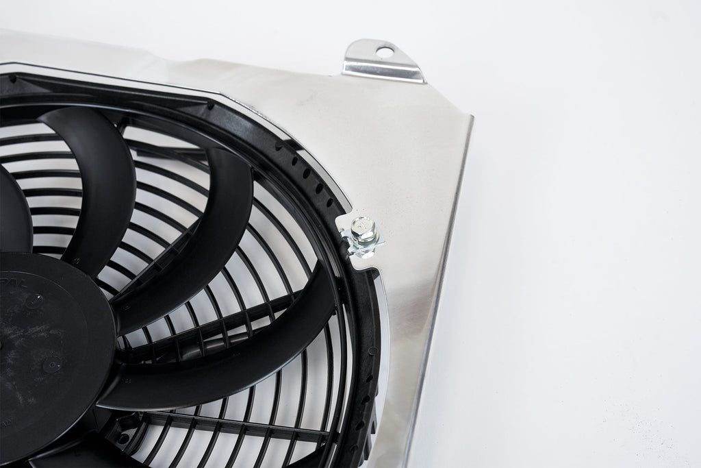 CSF #2858F 92-00 Civic All-Aluminum Fan Shroud w/ 12-inch SPAL Fan