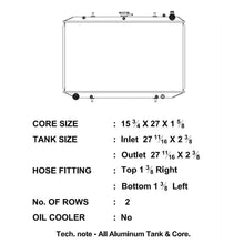 Load image into Gallery viewer, CSF #2871 90-97 Nissan 300ZX (non-turbo) High-Performance Aluminum Radiator (Discontinued)