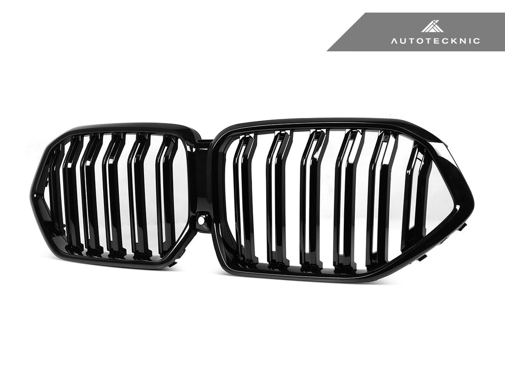 AutoTecknic Dual-Slats Painted Black Front Grille - G06 X6 LCI
