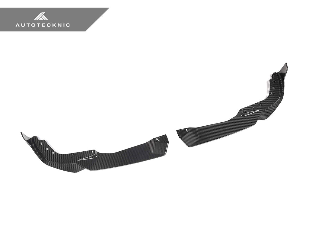 AutoTecknic Dry Carbon Performante Front Splitter Set - G20 3-Series M-Sport LCI