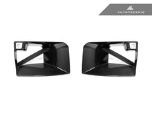 Load image into Gallery viewer, AutoTecknic Dry Carbon Front Air Inlet Trim Set - G87 M2