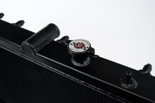 Load image into Gallery viewer, CSF #3076B 02-07 Subaru Impreza WRX/STI All-Aluminum Radiator - w/ filler neck - Black