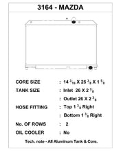 Load image into Gallery viewer, CSF #3164 04-08 Mazda RX-8 High-Performance All-Aluminum Radiator