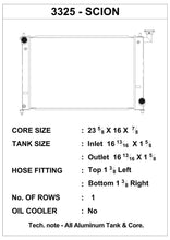 Load image into Gallery viewer, CSF #3325 CSF 3325 - 05-10 Scion tC Radiator (Discontinued)