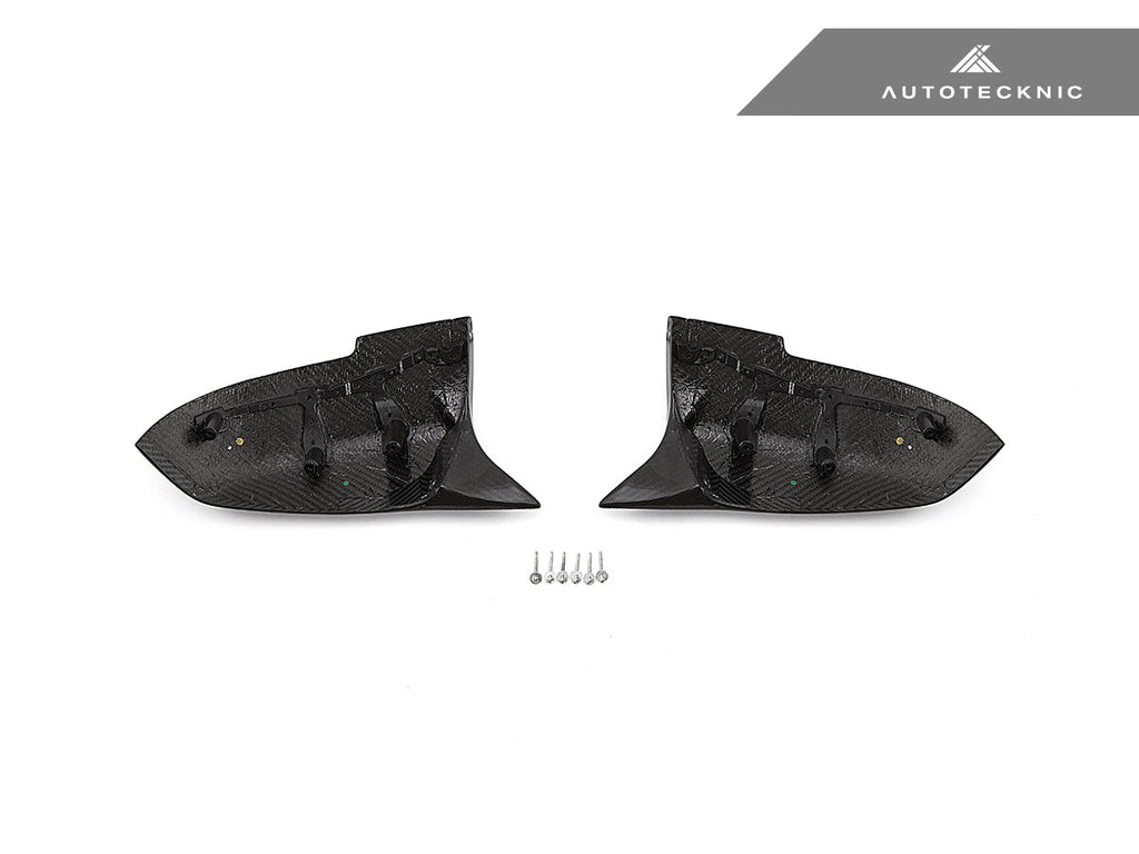 AutoTecknic Replacement Version II M-Inspired Dry Carbon Mirror Covers - F87 M2 | F22 2-Series | F30 3-Series | F32/ F36 4-Series