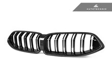 Load image into Gallery viewer, AutoTecknic Dry Carbon Dual-Slats Front Grille - G14/ G15/ G16 8-Series