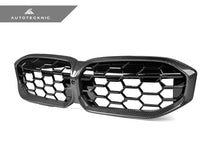 Load image into Gallery viewer, AutoTecknic Dry Carbon Fiber Honeycomb Front Grille - G20 3-Series LCI