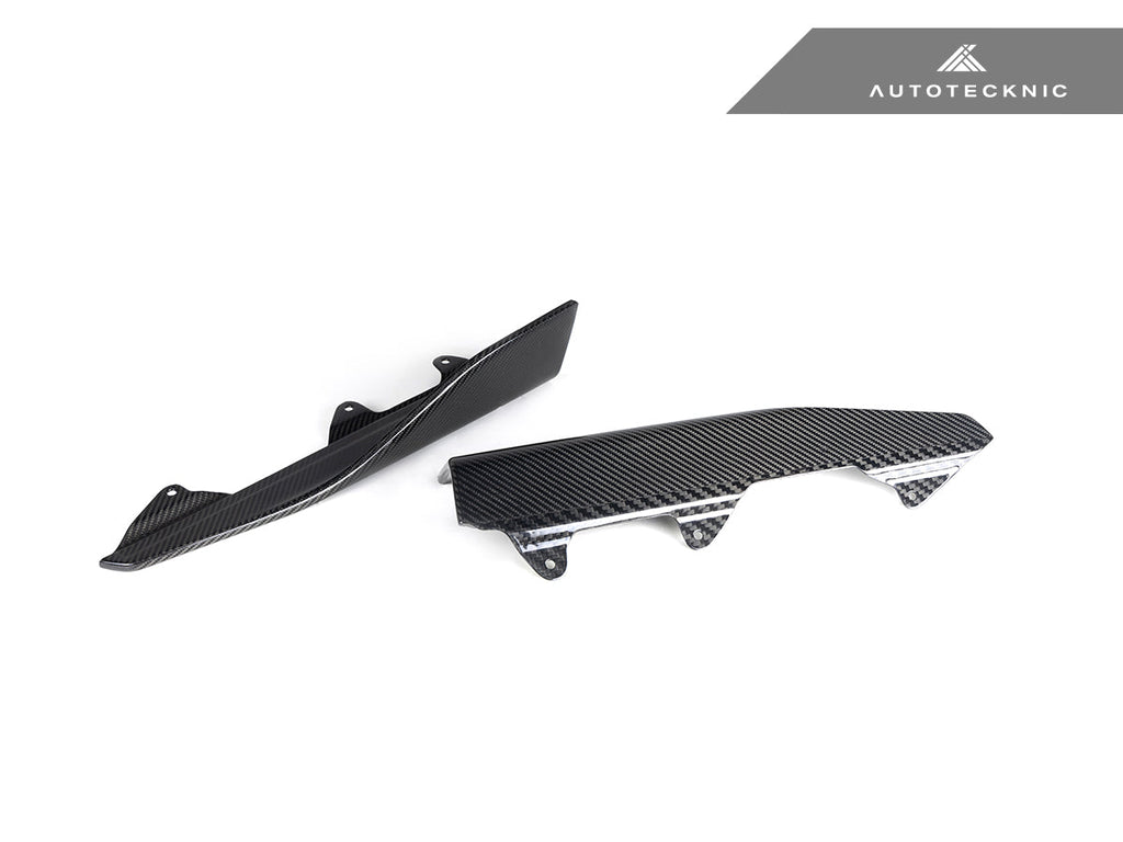 AutoTecknic Dry Carbon Side Skirt Winglet Set - F87 M2