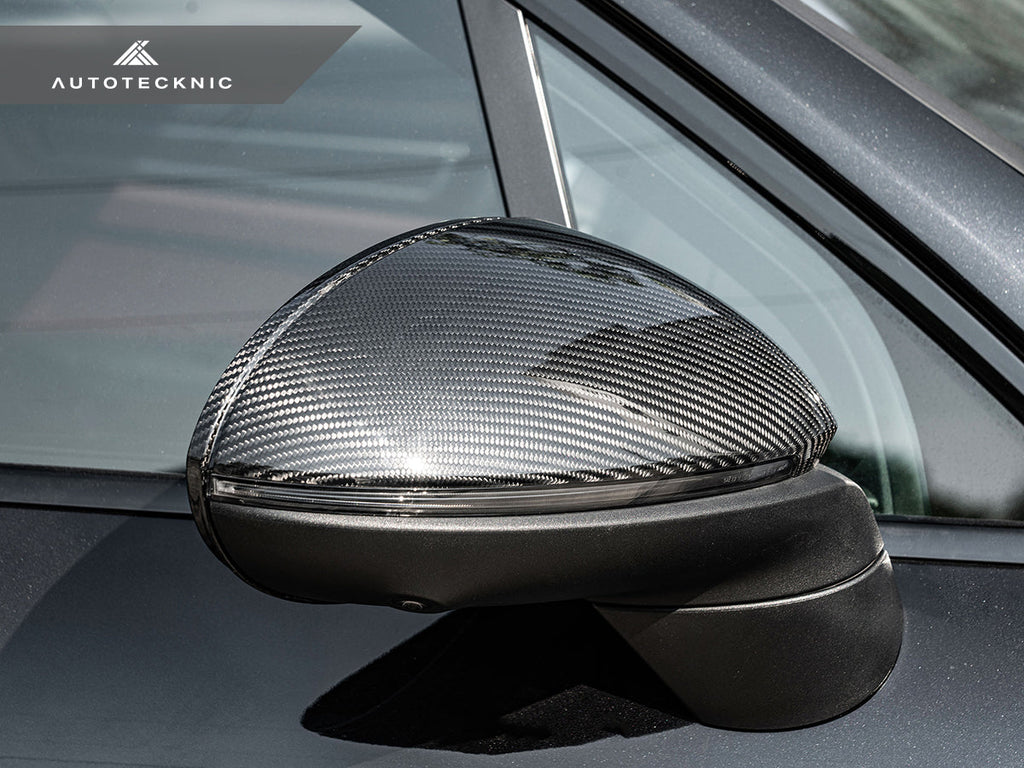 AutoTecknic Replacement Dry Carbon Mirror Covers - Porsche 9Y0 Cayenne