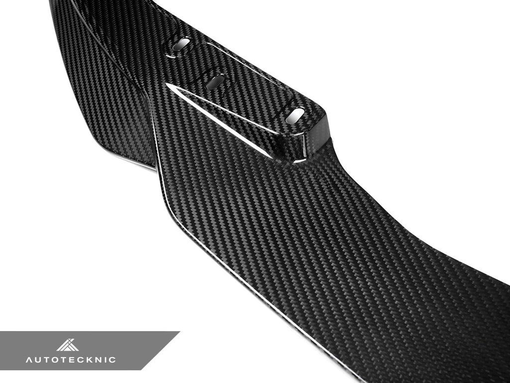 AutoTecknic Dry Carbon Performante Front Splitter Set - G20 3-Series M-Sport LCI