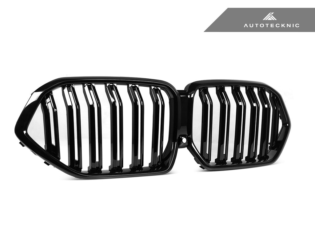 AutoTecknic Dual-Slats Painted Black Front Grille - G06 X6 LCI