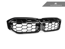 Load image into Gallery viewer, AutoTecknic Painted Black Honeycomb Front Grille - G20 3-Series LCI