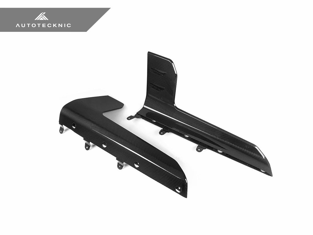 AutoTecknic Dry Carbon Side Skirt Winglet Set - G87 M2