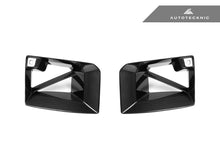 Load image into Gallery viewer, AutoTecknic Dry Carbon Front Air Inlet Trim Set - G87 M2