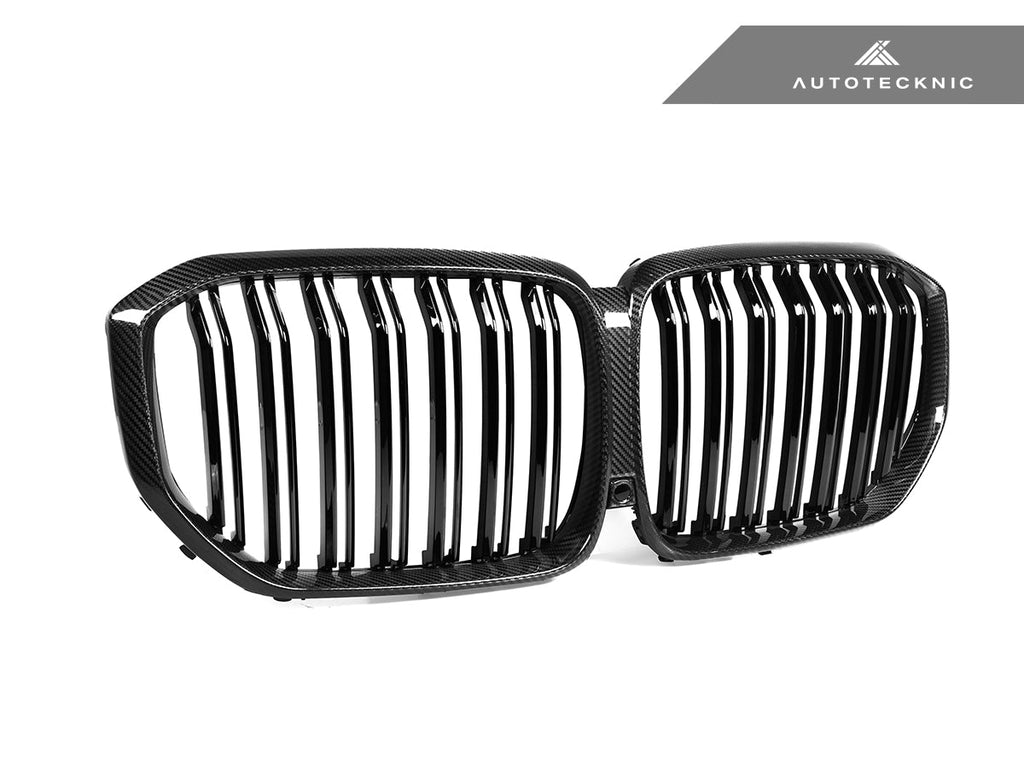 AutoTecknic Dual-Slat Dry Carbon Front Grille - G05 X5 Pre-LCI